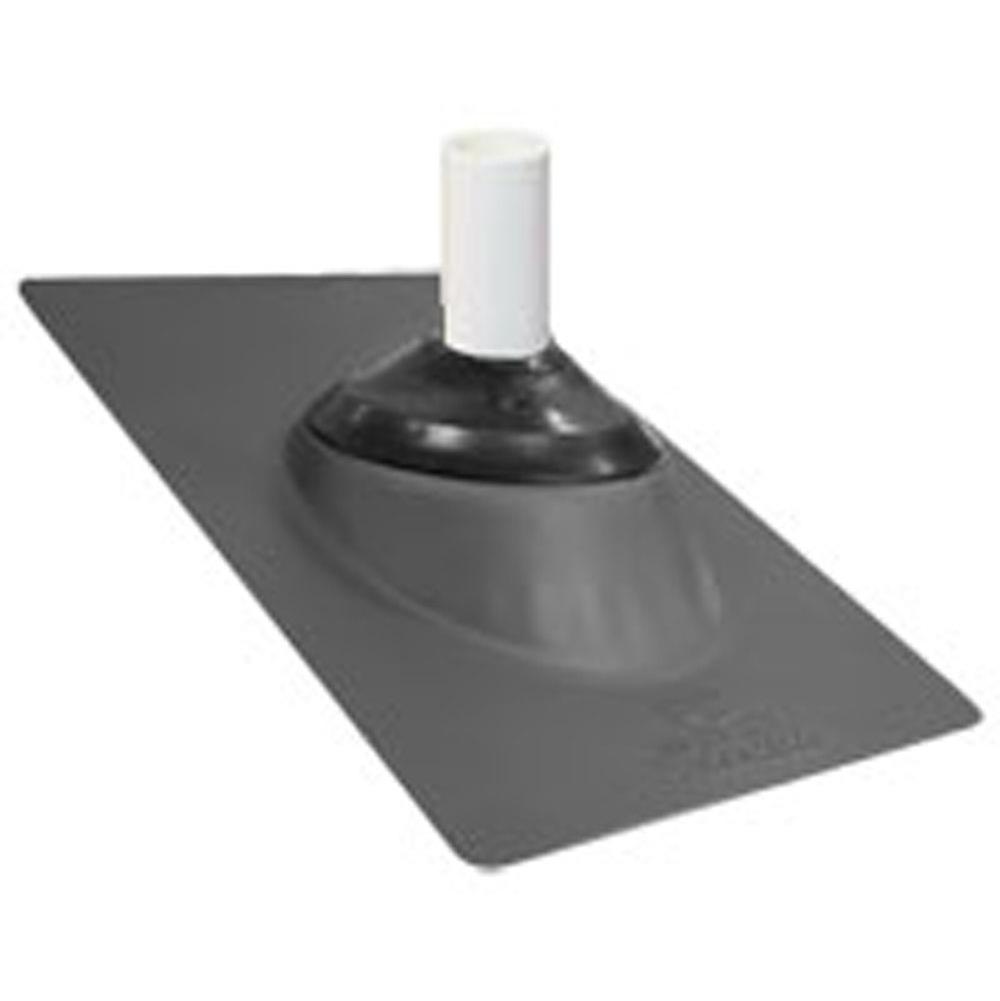 253539 3 In. Galvanized Steel Base Roof Flashings - Gray