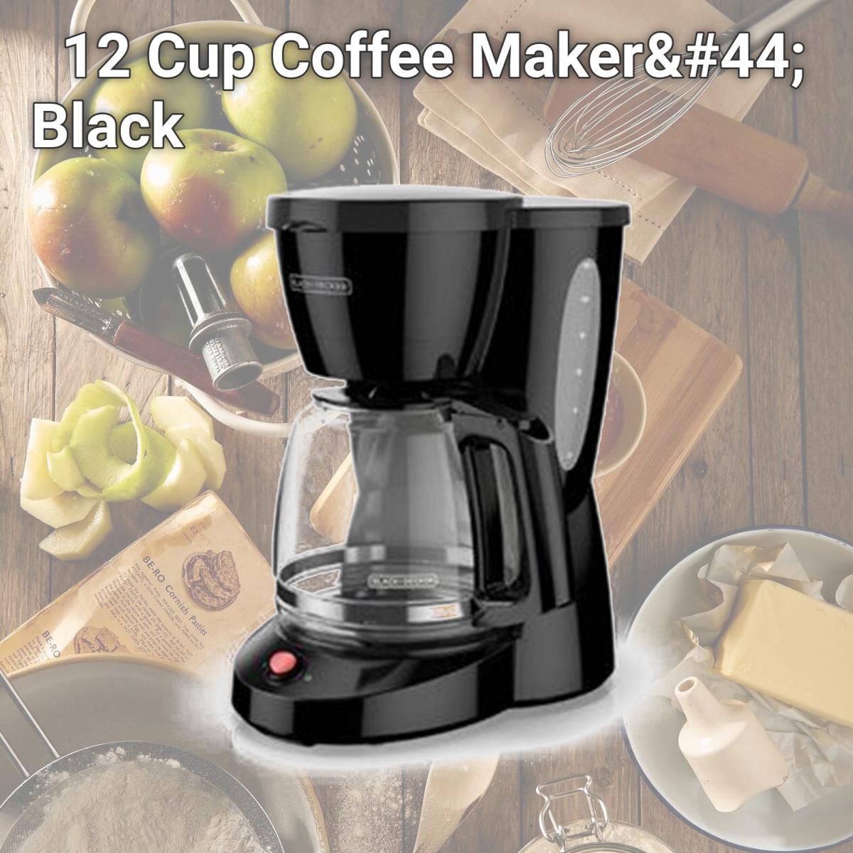 Picture of Applica & Spectrum Brands 254915 12 Cup Coffee Maker, Black