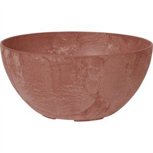 246469 10 In. Napa Bowl Planter, Rust - Pack Of 5