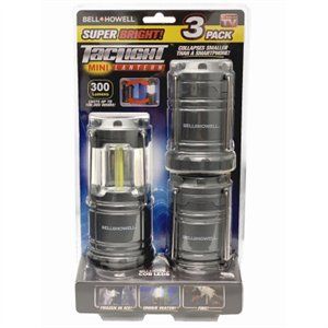 254386 Bell & Howell Mini Lanterns, Pack Of 3