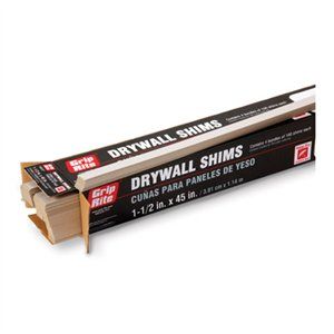 256124 45 X 1.5 In. Drywall Shims, Pack Of 100