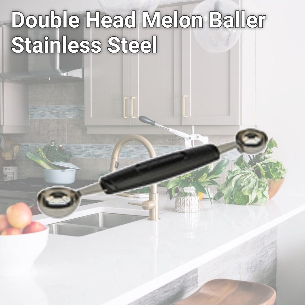Picture of Bradshaw International 261792 Double Head Melon Baller, Stainless Steel