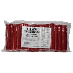 253865 2 Lbs Spicy Flavor Smoked Beef Sticks - Pack Of 6