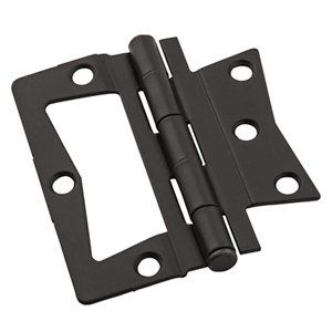 257914 3.5 In. Oil Rubbed Bronze Non-mortise Surface Mounted Hinge