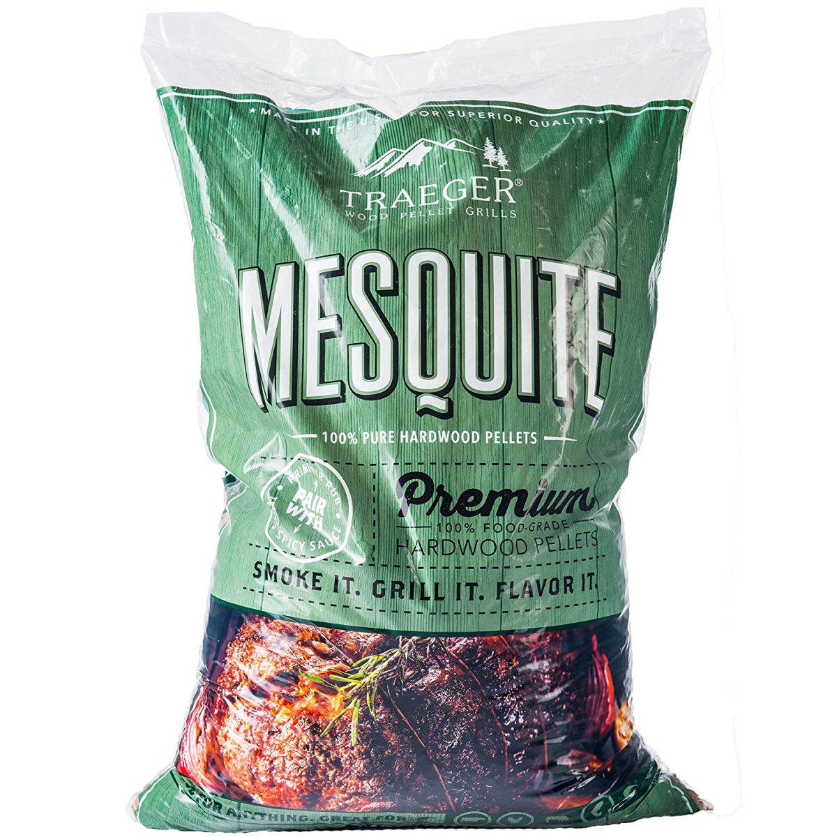 258691 20 Lbs Smokefire Mesquit Barbeque Wood Pellets