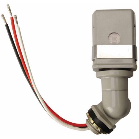260537 Swivel Base Outdoor Hardwire Conduit Light Control