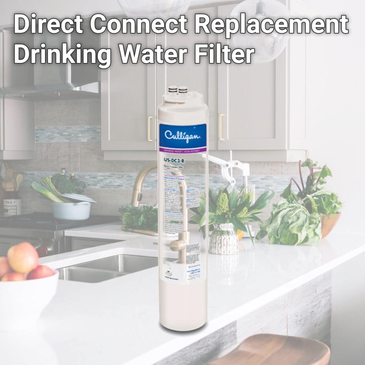 Picture of Culligan 258444 Direct Connect Replacement Drinking Water Filter