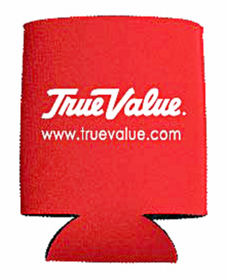 253954 True Value Red Can Coozie, Pack Of 25