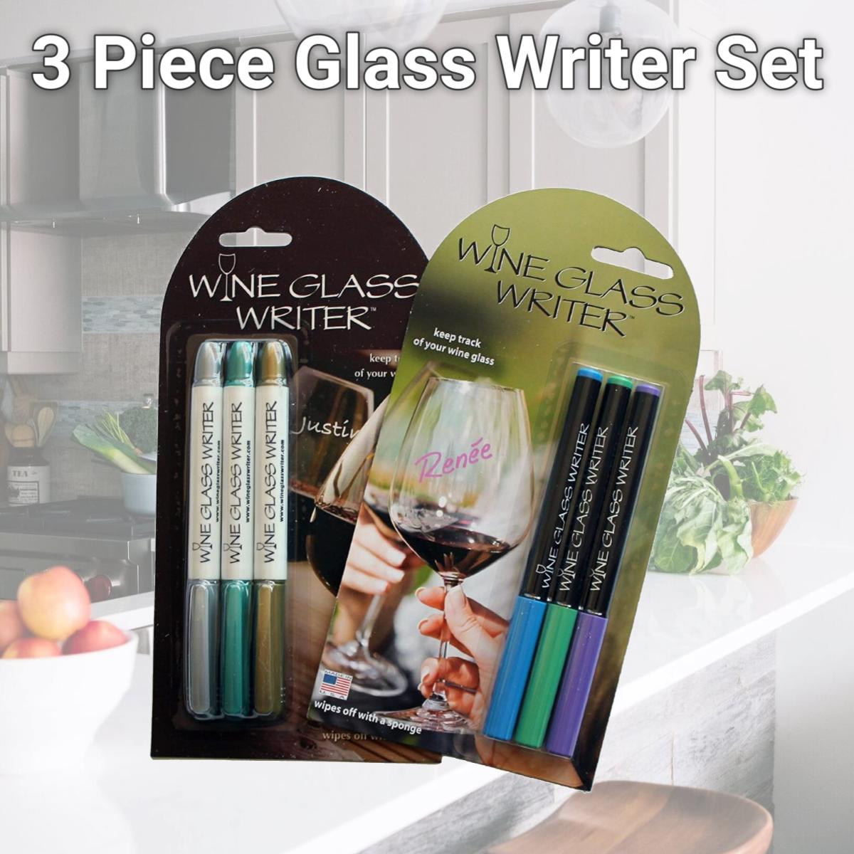 Picture of Bradshaw International 262615 3 Piece Glass Writer Set