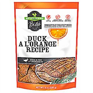 254264 8 Oz Betsy Farms Bistro Duck A L Orange Recipe Dog Treats