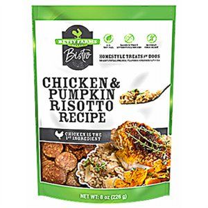 254266 8 Oz Betsy Farms Bistro Chicken & Pumpkin Risotto Recipe Dog Treat