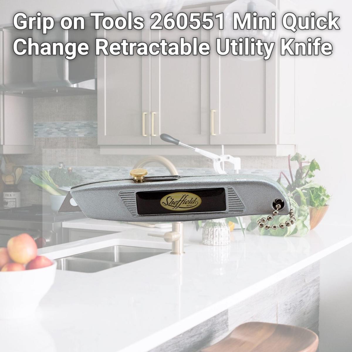 Picture of Grip on Tools 260551 Mini Quick Change Retractable Utility Knife