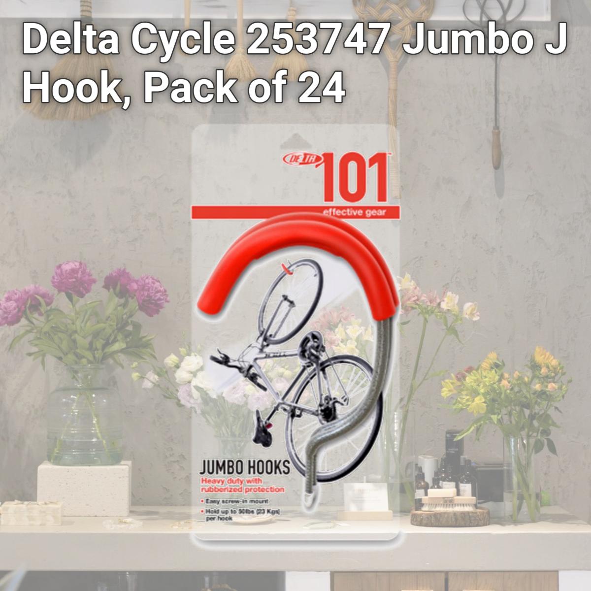 Picture of Delta Cycle 253747 Jumbo J Hook, Pack of 24
