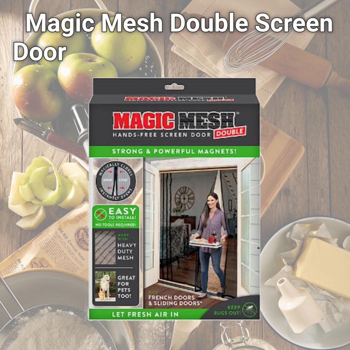 Picture of Allstar Marketing Group 260925 Magic Mesh Double Screen Door