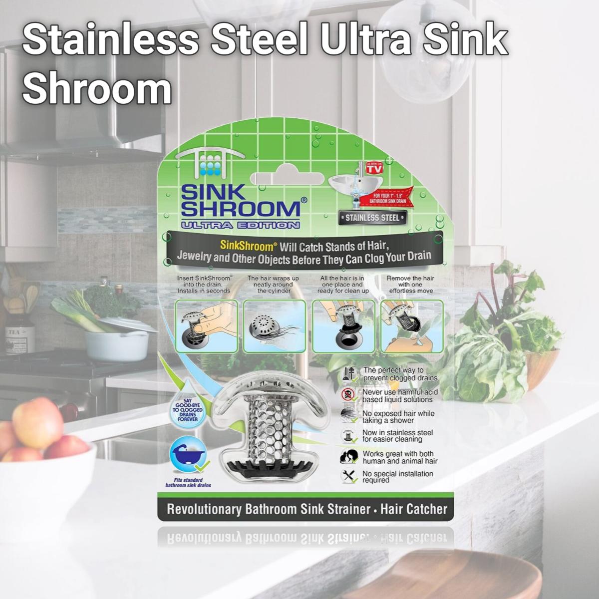Picture of Juka Innovations 261984 Stainless Steel Ultra Sink Shroom