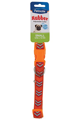 261096 0.62 X 10-14 In. Orange Chevron Dog Collar