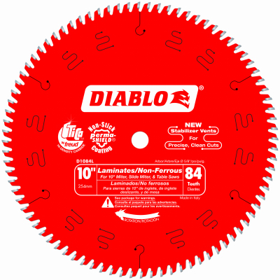 241508 10 In. 84 Tooth Metal & Plastic Blade