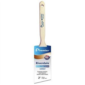 Premier Paint Roller 255480 2 In. Riverdale Chinex Angle Sash Paint Brush