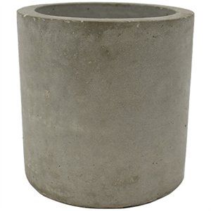 256572 4 X 4 In. Lightweight Fiber Cement Cylinder Planter - Pack Of 4