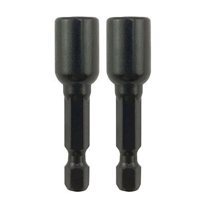 255395 0.31 In. Master Mechanic Impact Magnetic Nut Drivers, Pack Of 2