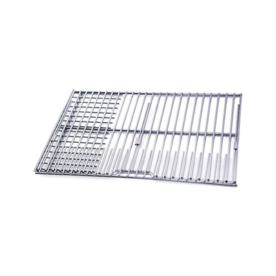 257112 Grill Zone Chrome Cooking Grid & Rock Grate, Medium