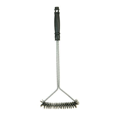 257129 18 In. Grill Zone Long Handle Triangle Grill Brush