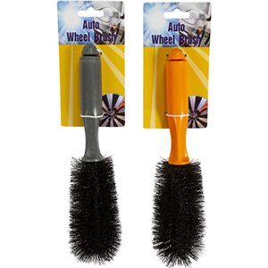 256321 10 In. Auto Wheel Brush, Assorted Color