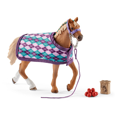 255195 English Thoroughbred With Blanket, Assorted Color