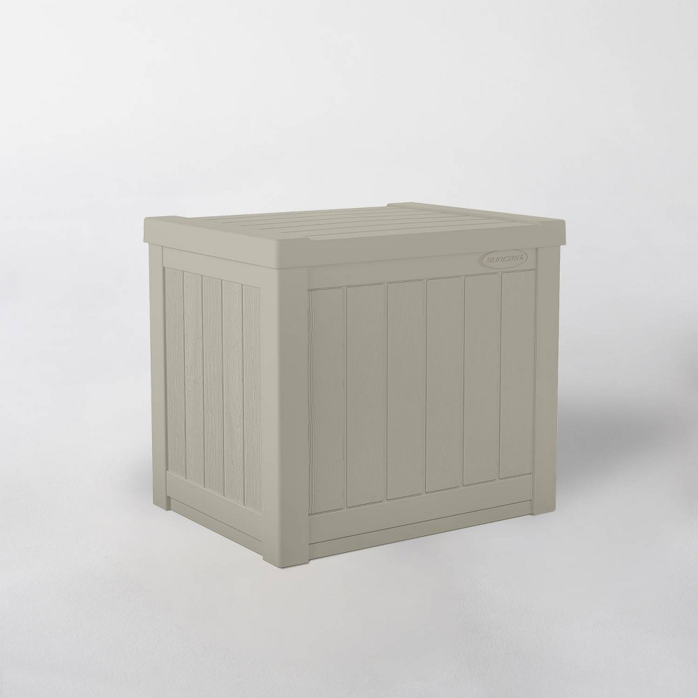 259693 22 Gal Small Deck Box, Light Taupe
