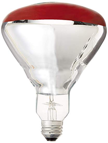 260675 250 Watt R40 Red Heat Lamp