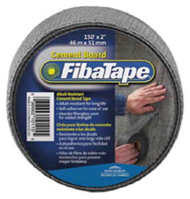 134699 2 In. X 150 Ft. Cement Board Tape - Gray