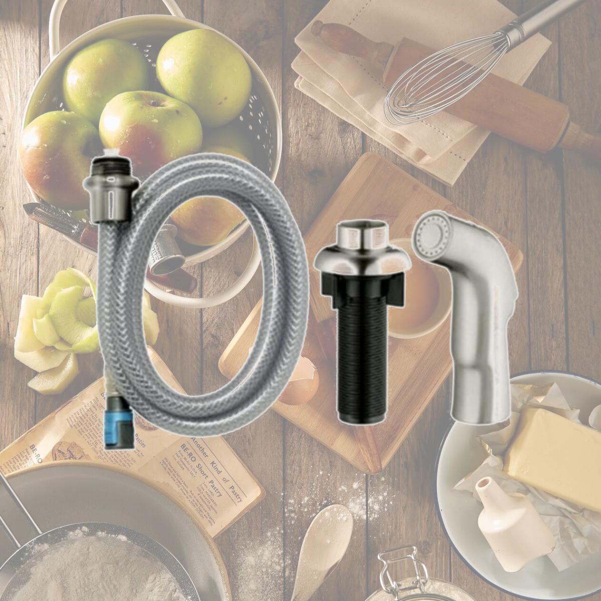 Picture of Homewerks Worldwide 260225 Kitchen Side Spray Head, Brushed Nickel