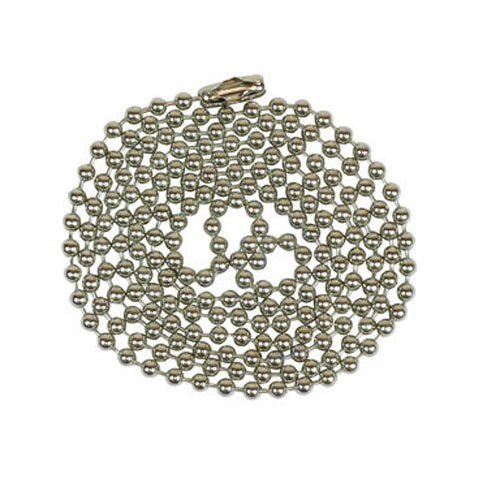 264362 3 Ft. Number 6 Pew Beaded Chain With Connector
