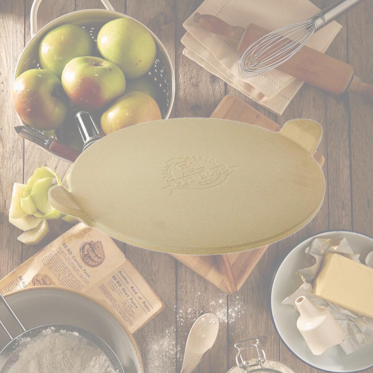 Picture of Dansons 263096 15 in. Ceramic Pizza Stone