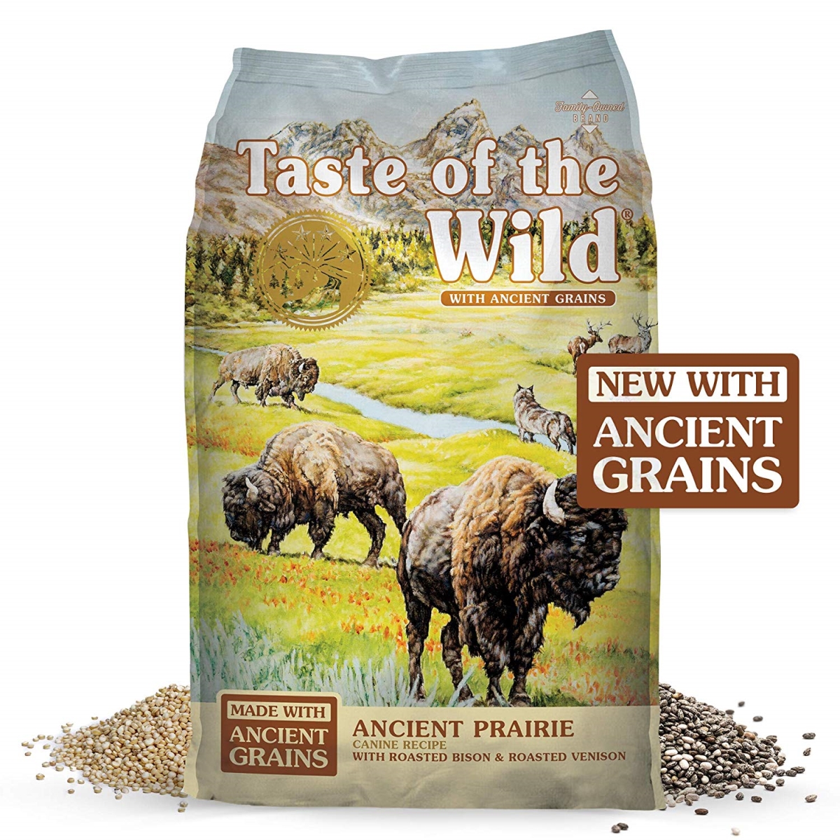 264257 Ancient Prairie Dog Food With Roasted Bison & Roasted Venison