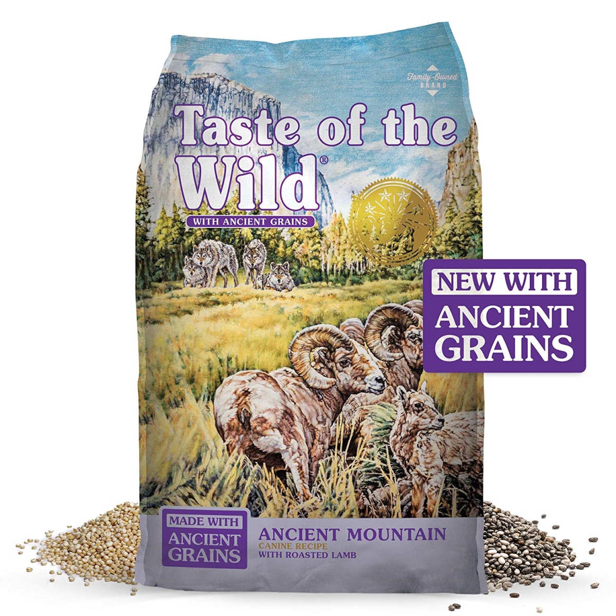 264260 Ancient Mountain Dog Food With Ancient Grains Dry Dog Food