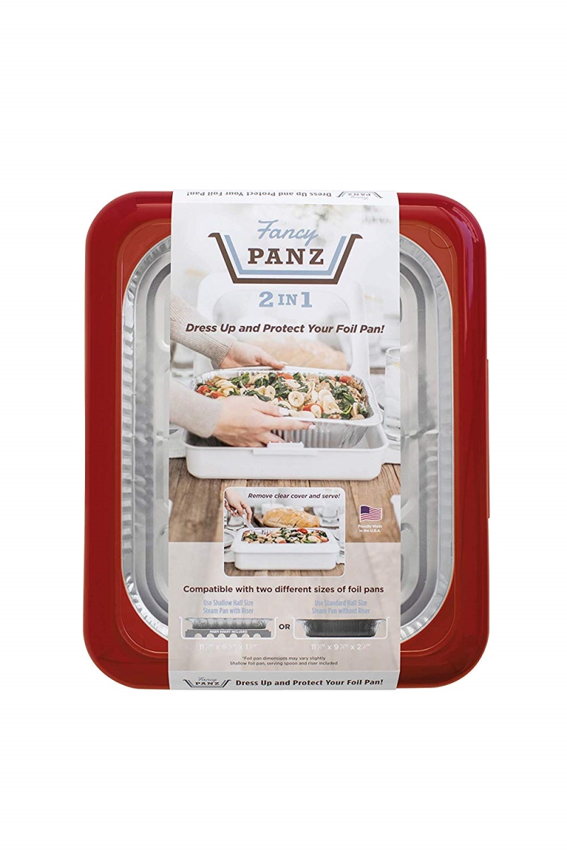 263971 Foil Pan Container, Red
