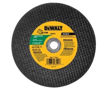 241472 7 In. High Performance Masonry Cutting Abrasive Saw Blades - Pack Of 5