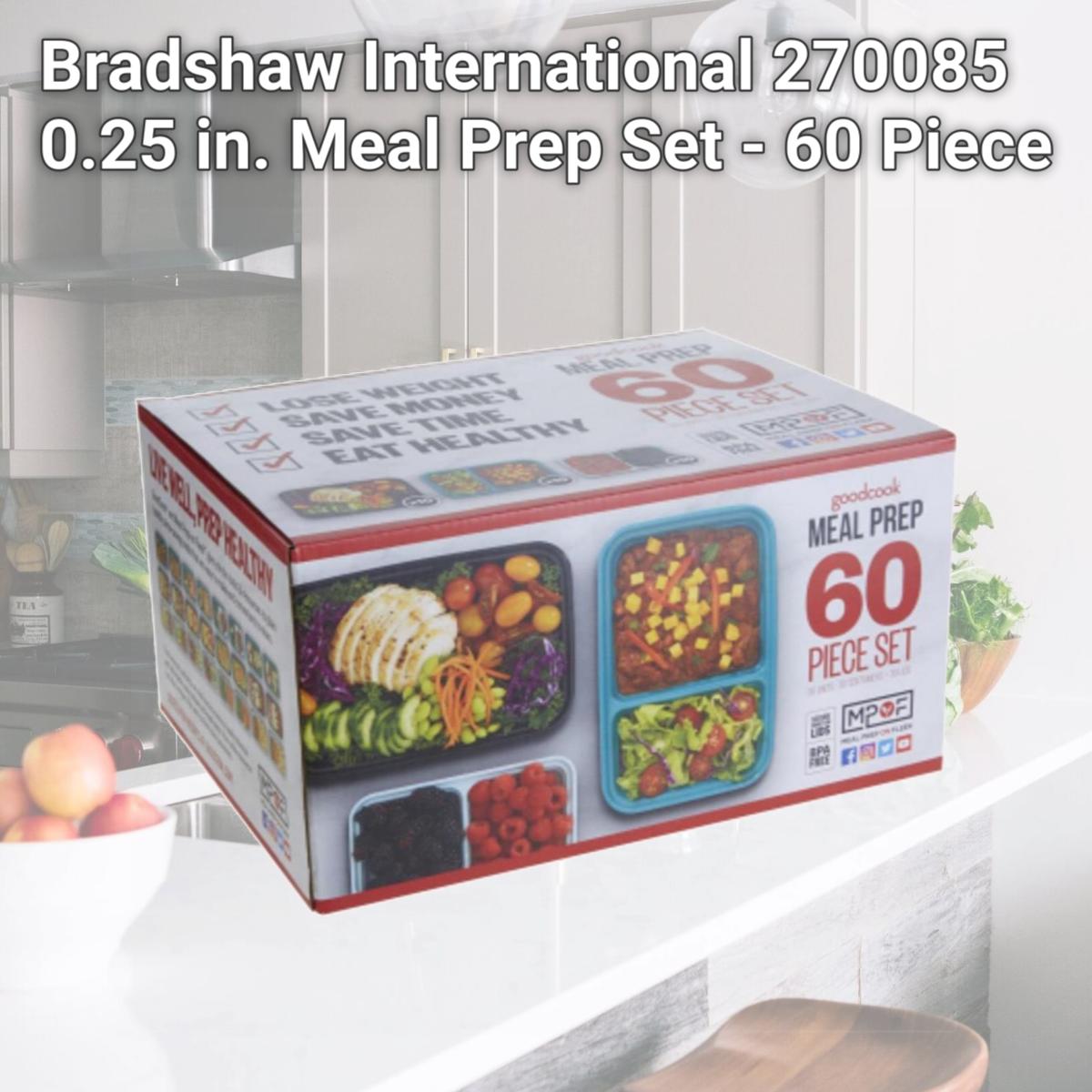 Picture of Bradshaw International 270085 0.25 in. Meal Prep Set - 60 Piece