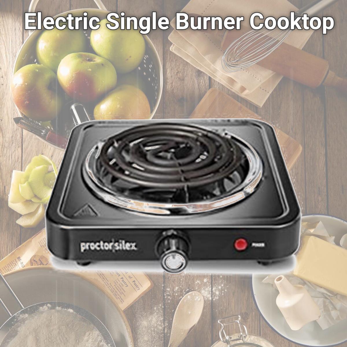 Picture of Hamilton Beach 270387 Electric Single Burner Cooktop