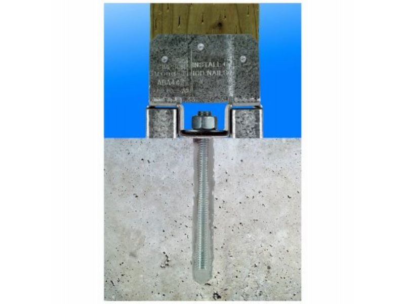 UPC 707392004486 product image for Simpson Strong Tie 272227 0.5 x 5 in. Hot-Dip Galvanized Retrofit Bolt - 2 Count | upcitemdb.com