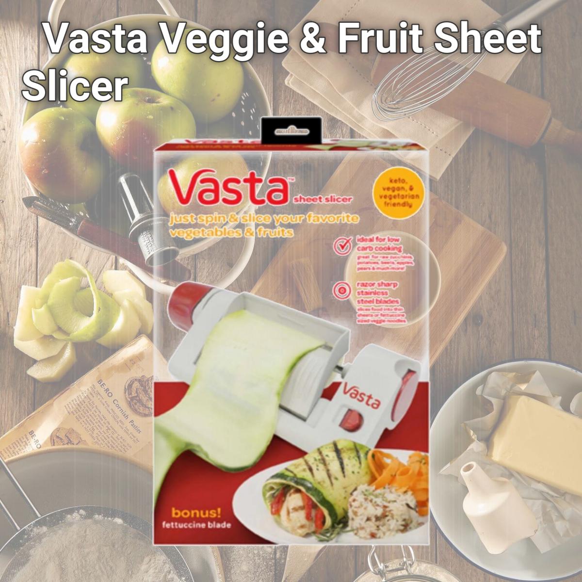 Picture of Allstar Marketing Group 270217 Vasta Veggie & Fruit Sheet Slicer