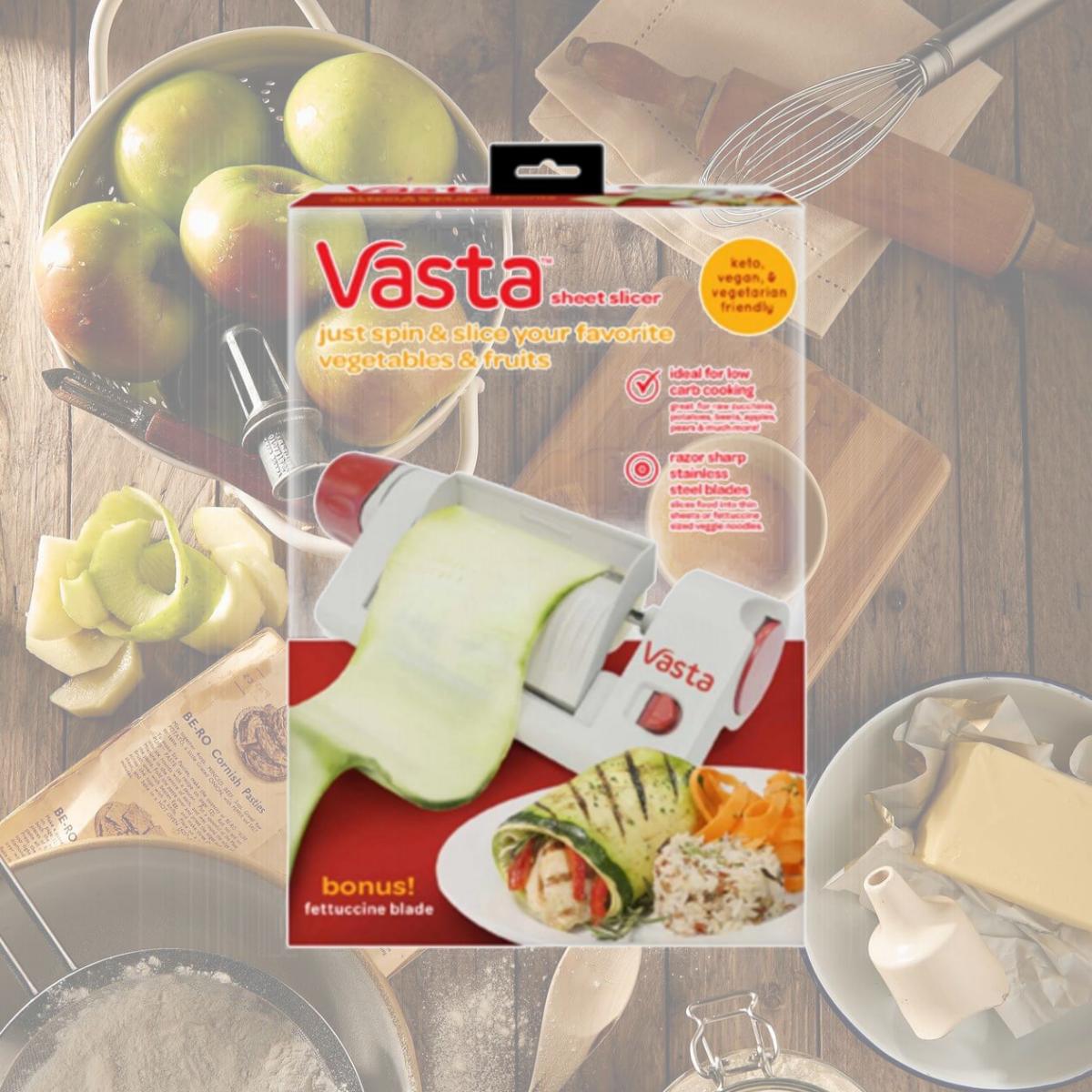 Picture of Allstar Marketing Group 270217 Vasta Veggie & Fruit Sheet Slicer