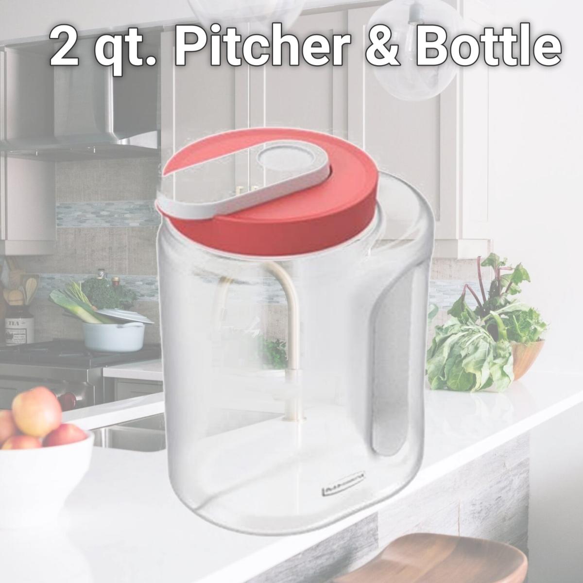 Picture of Rubbermaid 627655 2 qt. Pitcher & Bottle