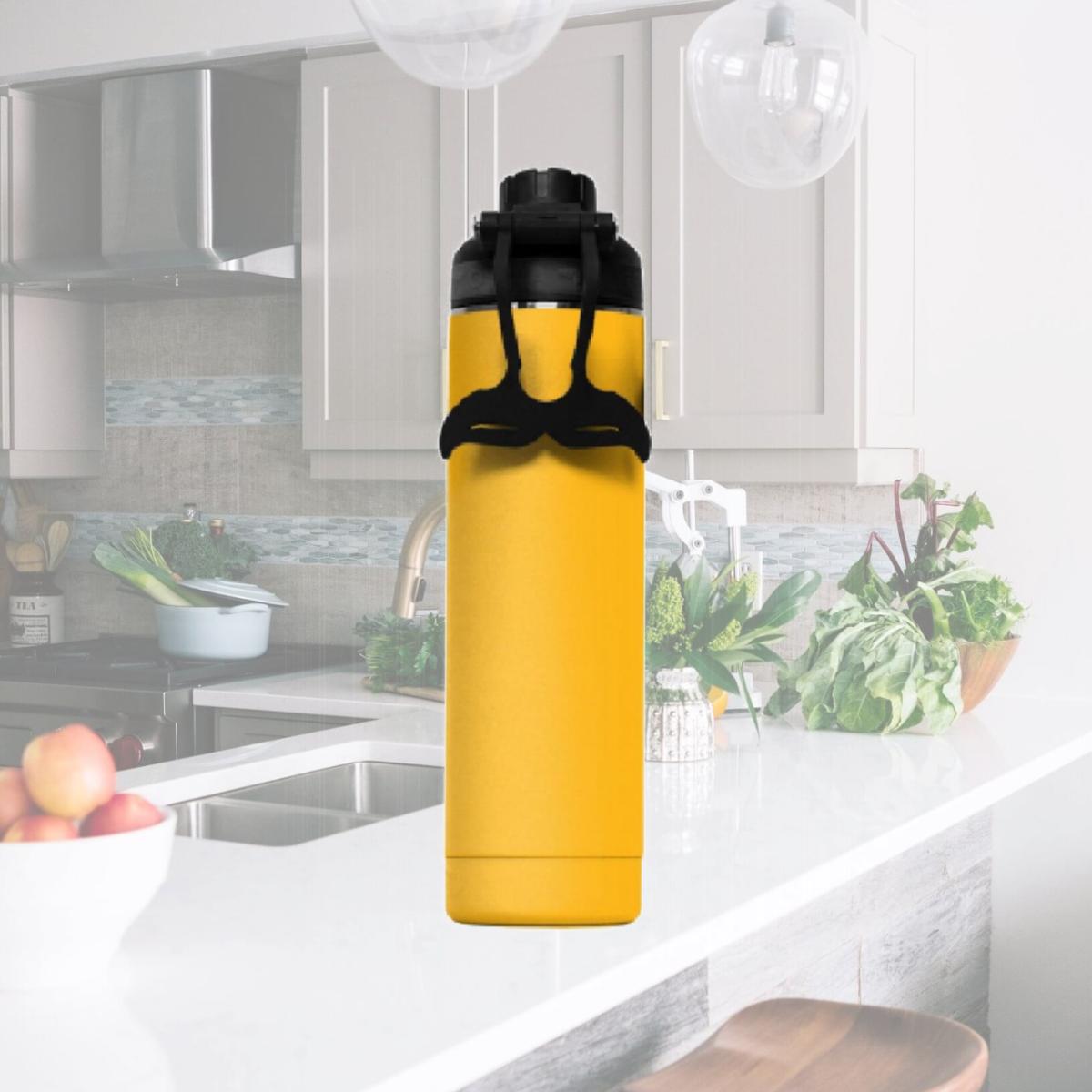 Picture of Orca 106739 22 oz Double Walled Copper Clad Hydration Bottle, Dandelion