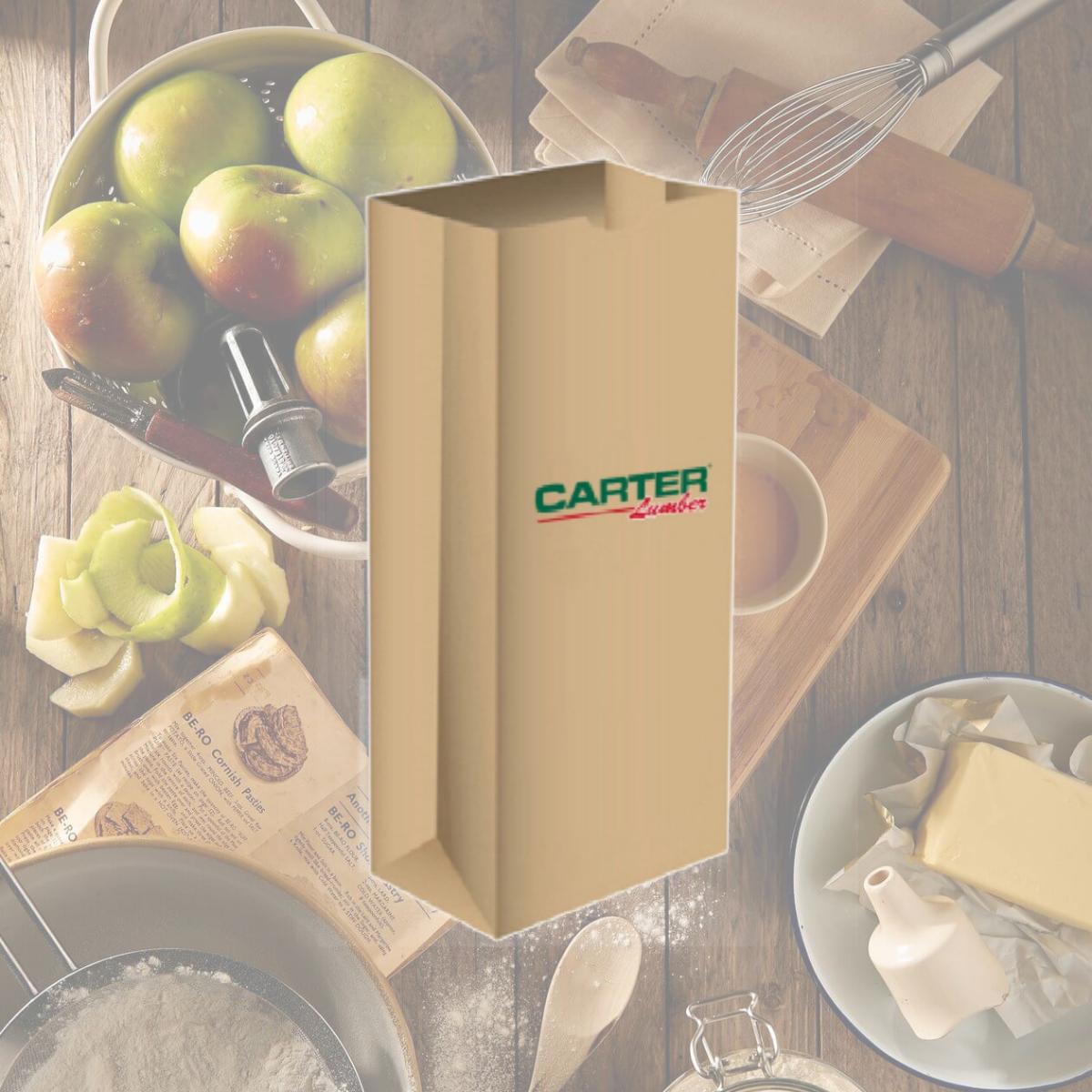 Picture of Bag Arts 107237 3 lbs HD Carter Lumber Paper Bags - Pack of 500