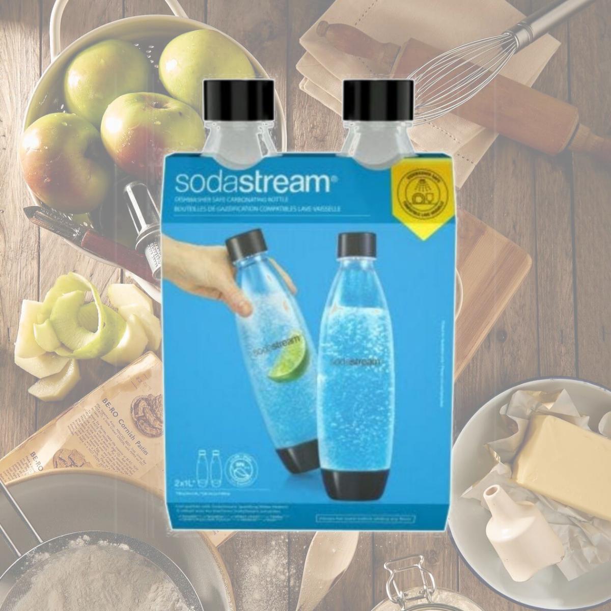 Picture of Sodastream USA 238137 1 Liter Carbonating Bottles - Pack of 2
