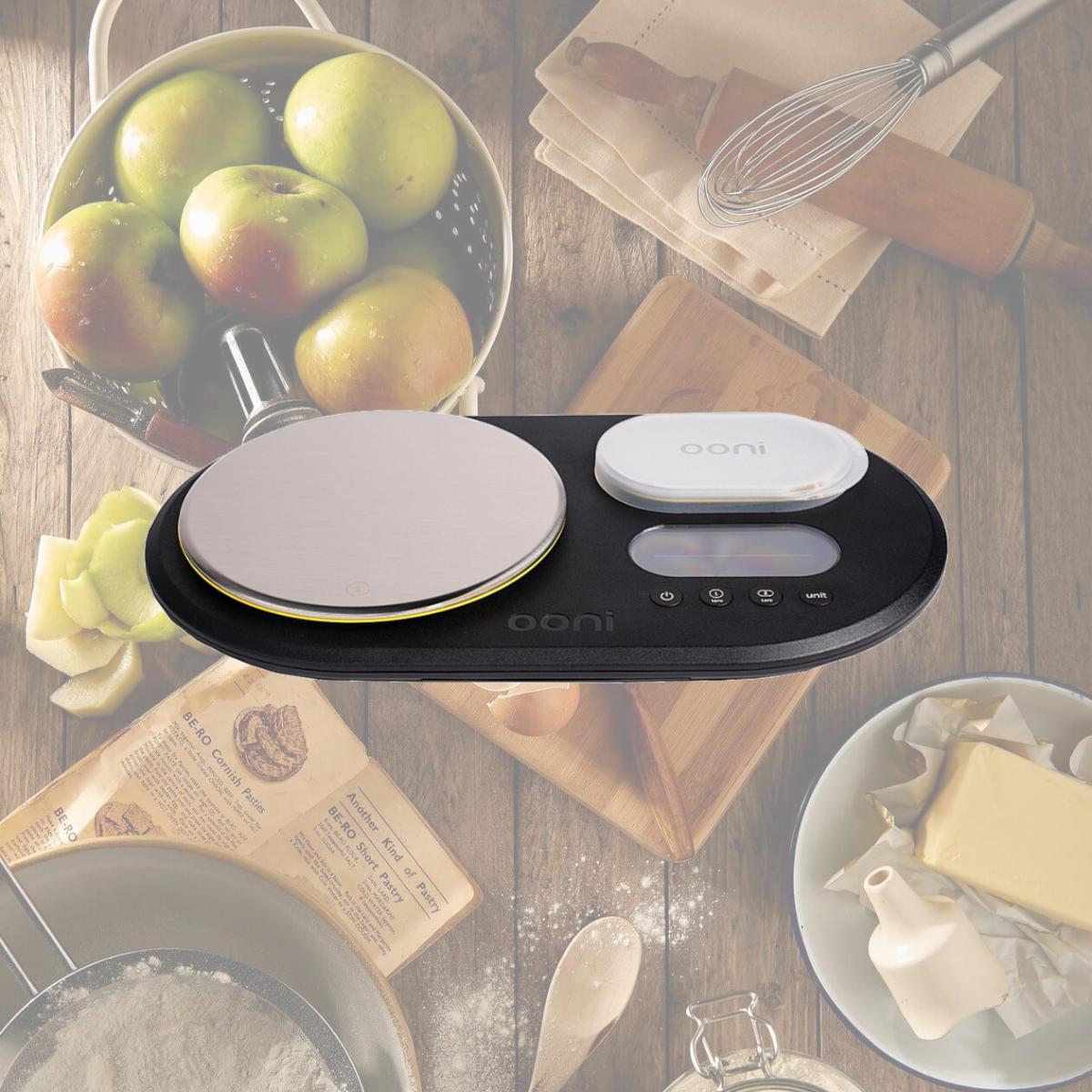 Picture of Ooni 107804 Dual-Platform Digital Scales, Black