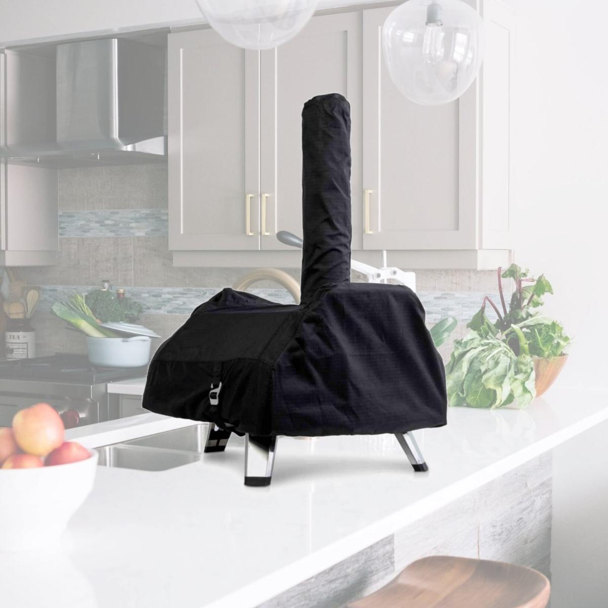 Picture of Ooni 107811 16 in. Karu Pizza Oven Cover, Black