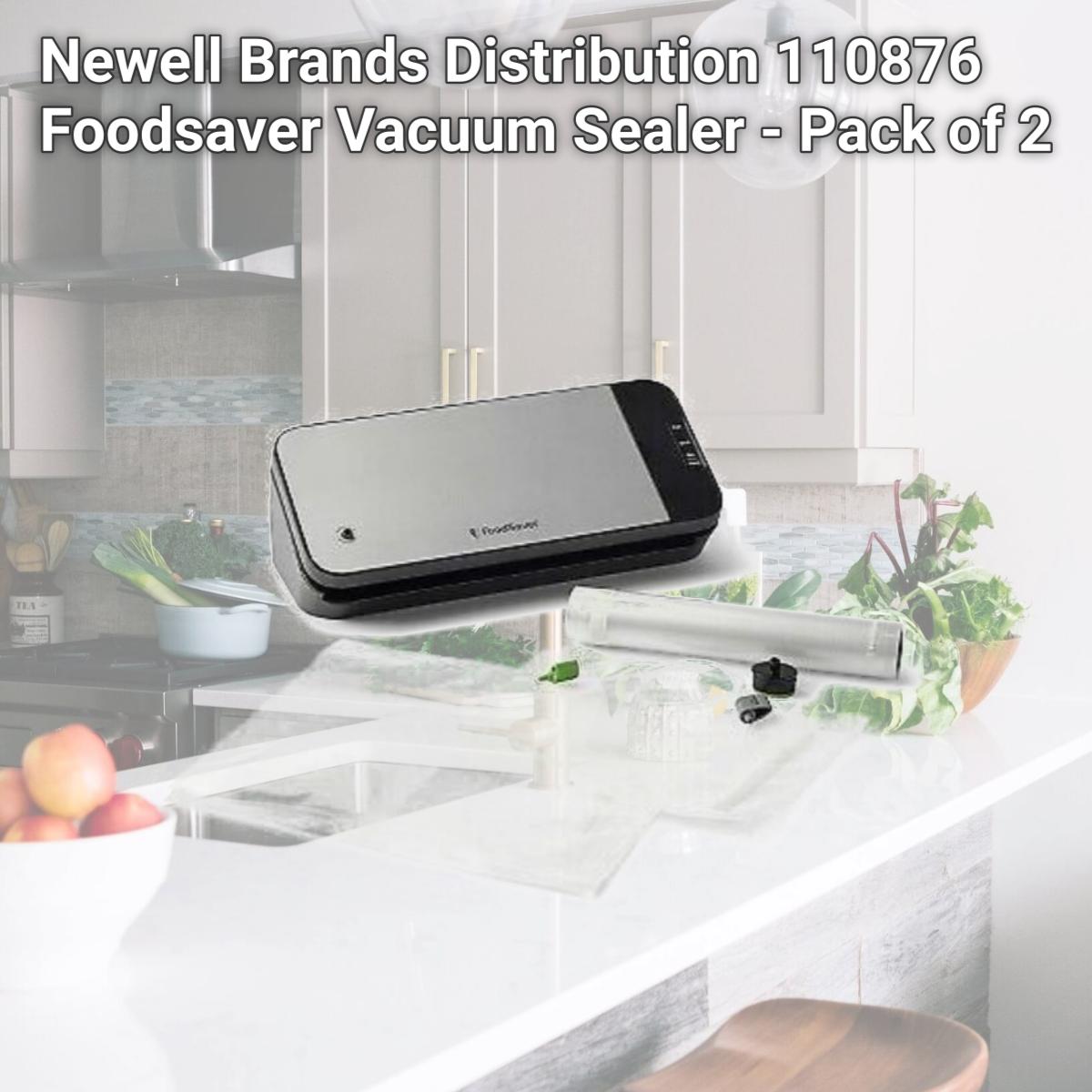 Picture of Newell Brands Distribution 110876 Foodsaver Vacuum Sealer - Pack of 2